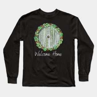 Welcome Home - Round Door - Fantasy Long Sleeve T-Shirt